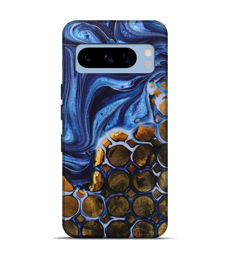 Pixel 8 Pro Wood+Resin Live Edge Phone Case - Jared (Pattern, 716423)