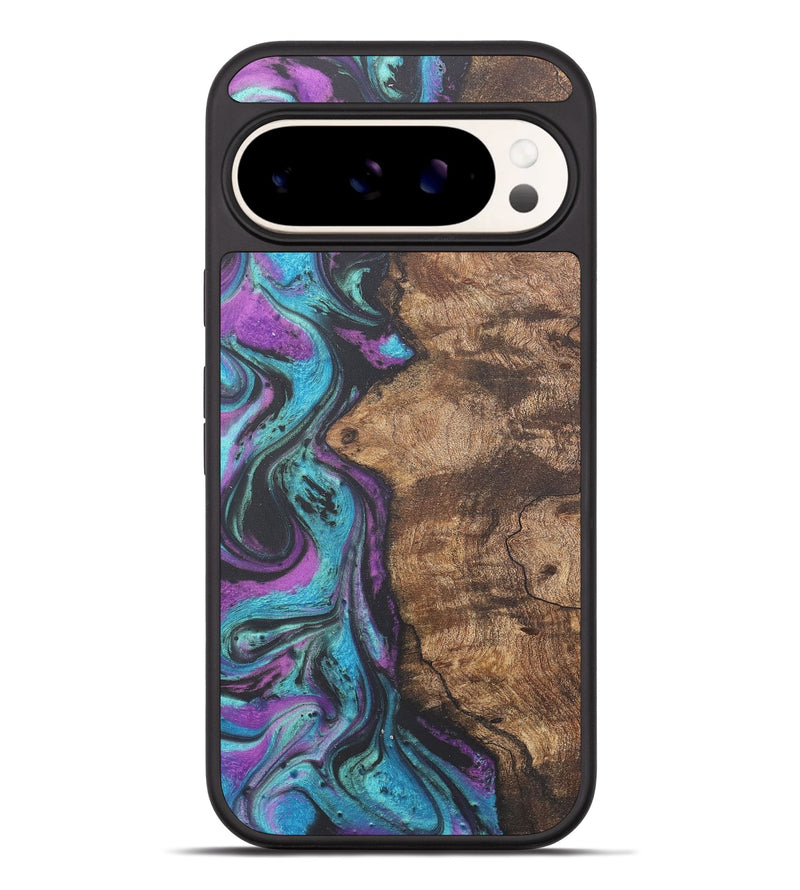 Pixel 9 Pro XL Wood+Resin Phone Case - Julio (Purple, 716446)