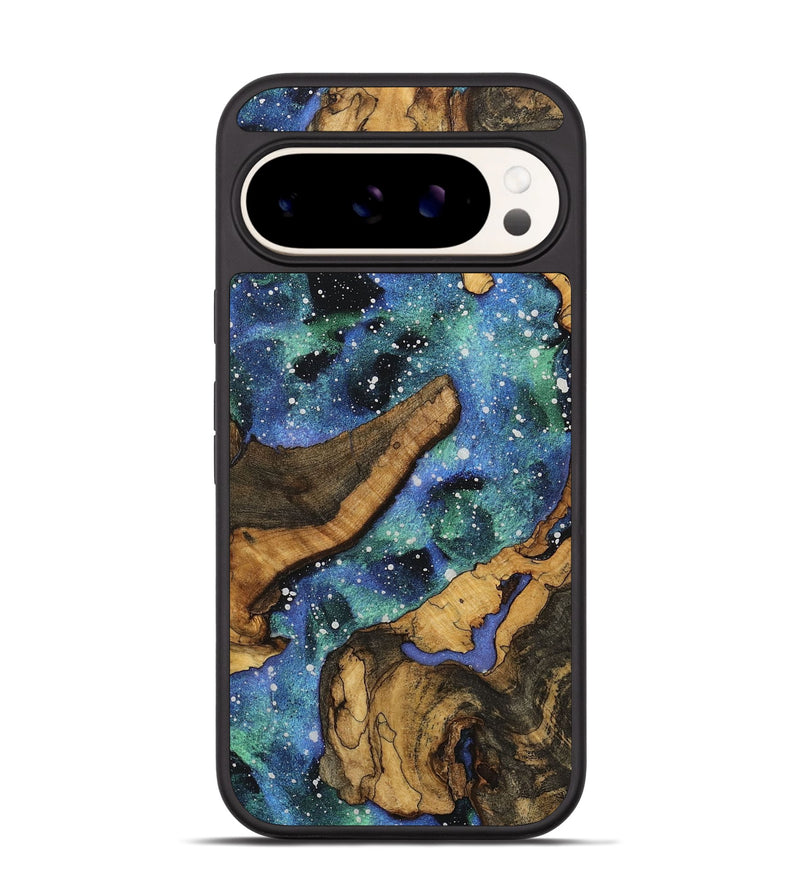Pixel 9 Pro Wood+Resin Phone Case - Marguerite (Cosmos, 716659)