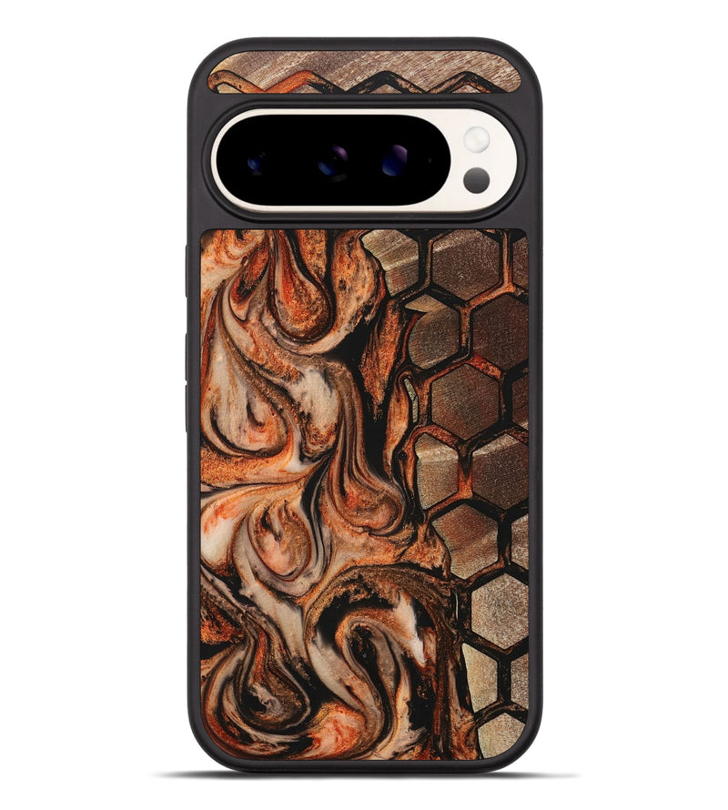 Pixel 9 Pro XL Wood+Resin Phone Case - Lula (Pattern, 716733)