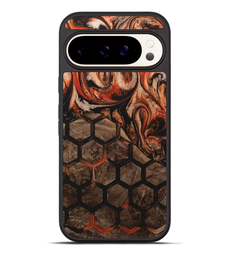 Pixel 9 Pro XL Wood+Resin Phone Case - Yolanda (Pattern, 716737)