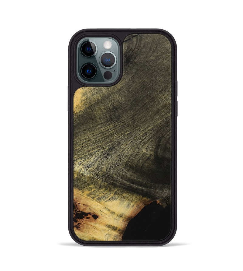 iPhone 12 Pro Wood+Resin Phone Case - Kaylani (Wood Burl, 716781)