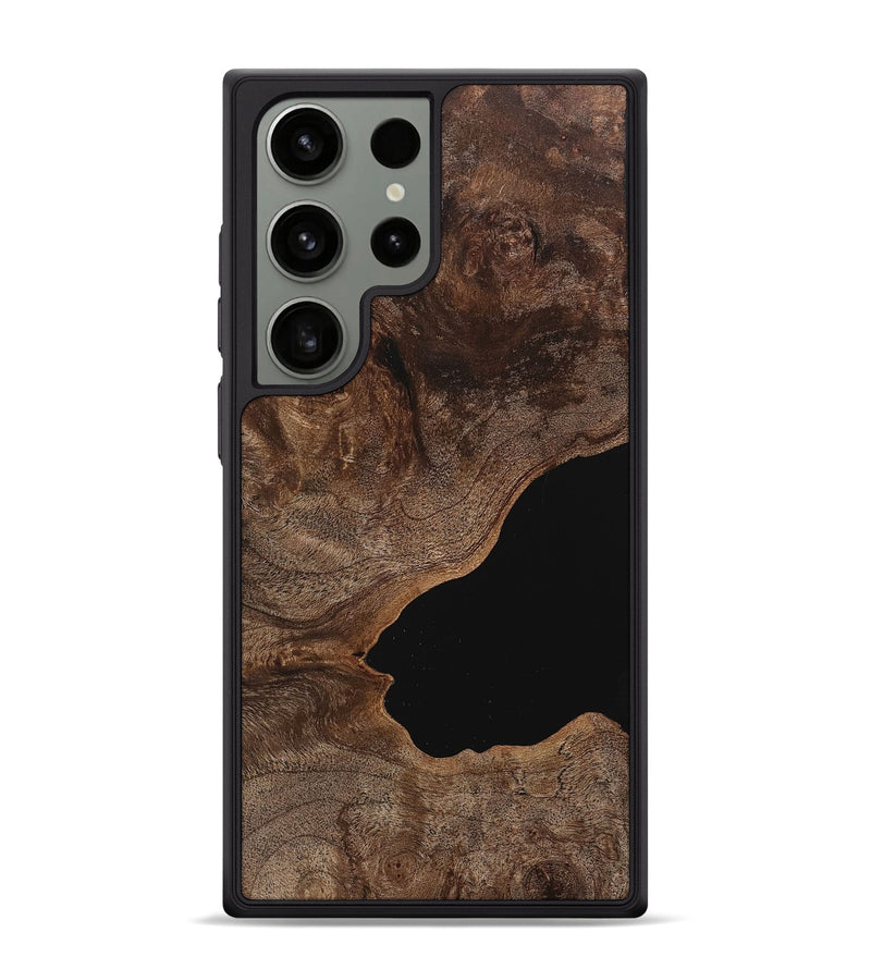 Galaxy S24 Ultra Wood+Resin Phone Case - Frederick (Wood Burl, 716788)