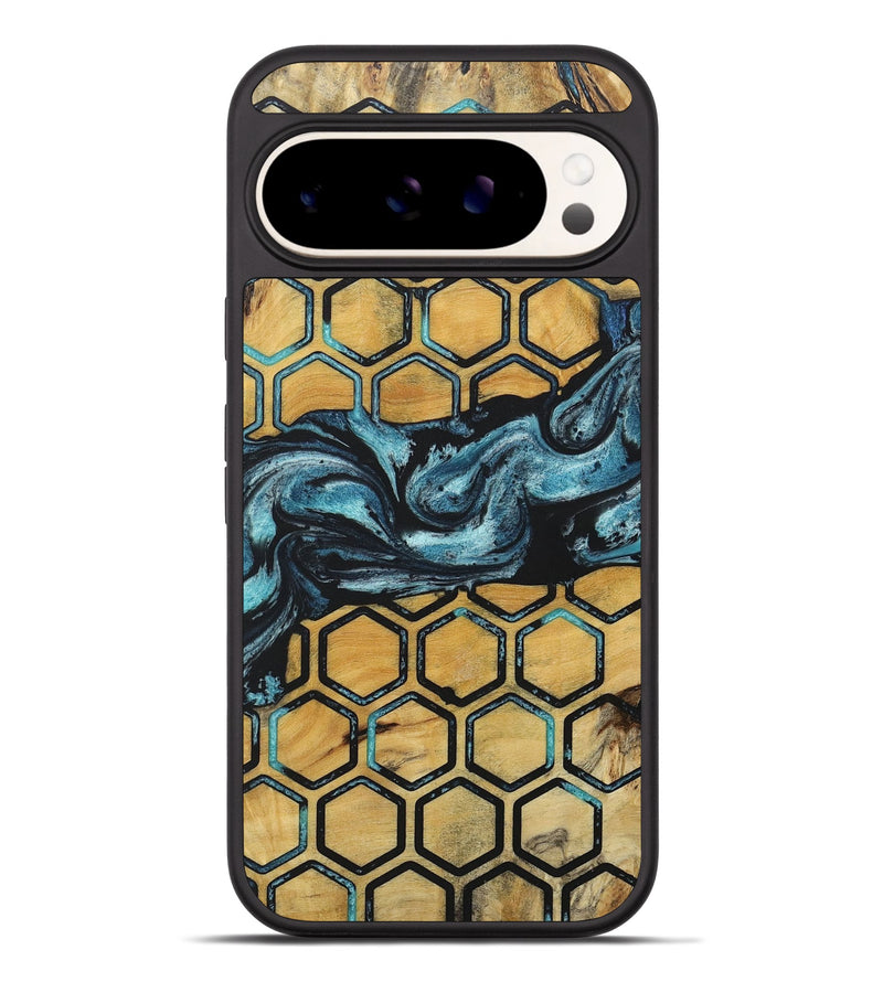 Pixel 9 Pro XL Wood+Resin Phone Case - Omar (Pattern, 716821)