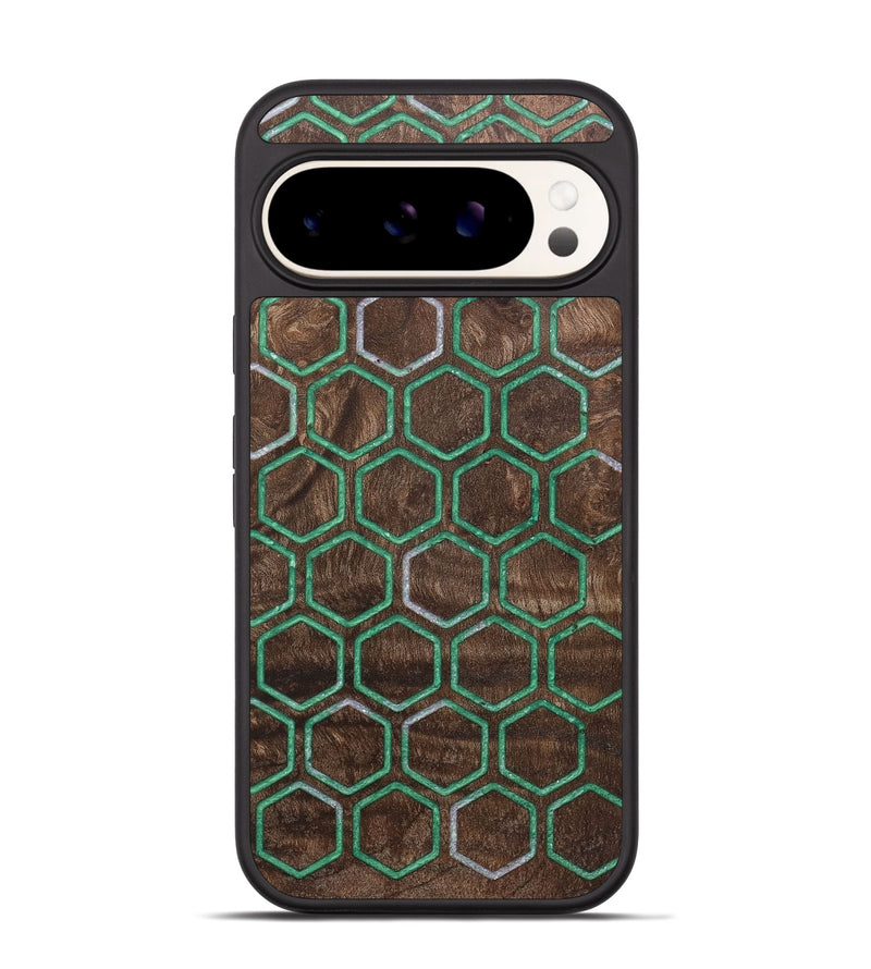 Pixel 9 Wood+Resin Phone Case - Tatiana (Pattern, 716929)