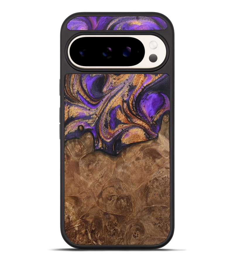 Pixel 9 Pro XL Wood+Resin Phone Case - Jasmine (Purple, 716948)