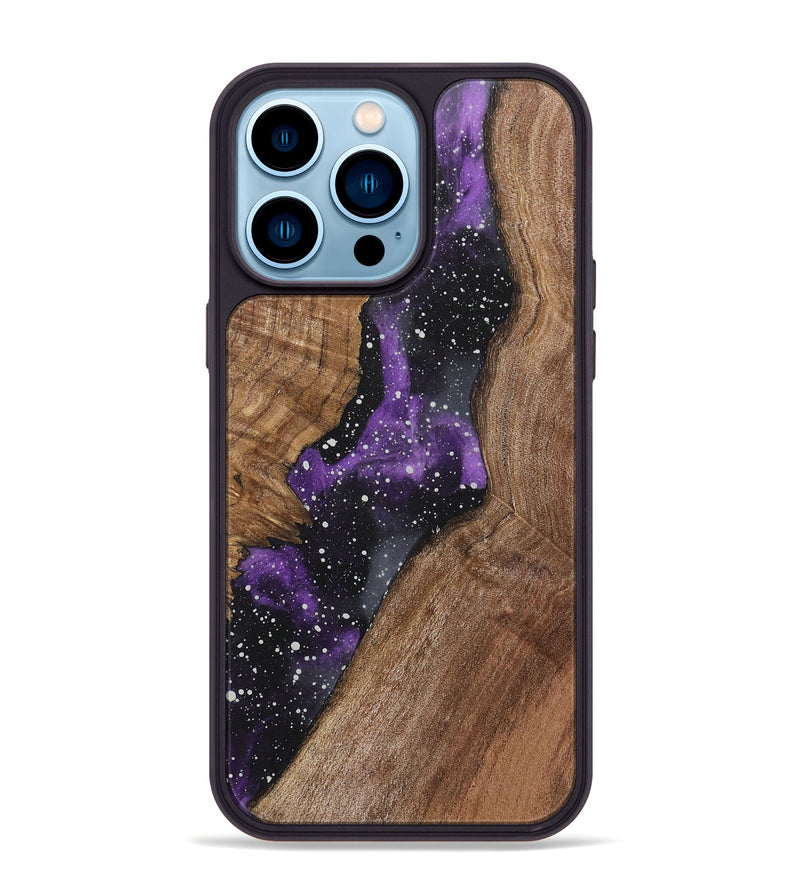 iPhone 14 Pro Max Wood+Resin Phone Case - Griffin (Cosmos, 716969)