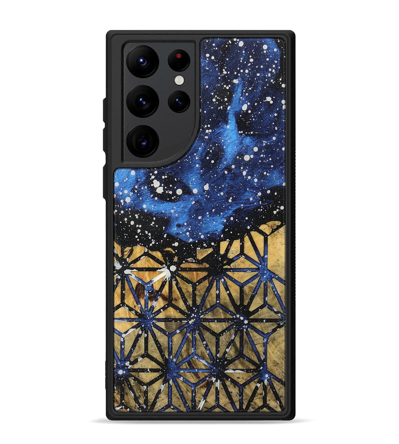 Galaxy S22 Ultra Wood+Resin Phone Case - Ava (Cosmos, 716971)