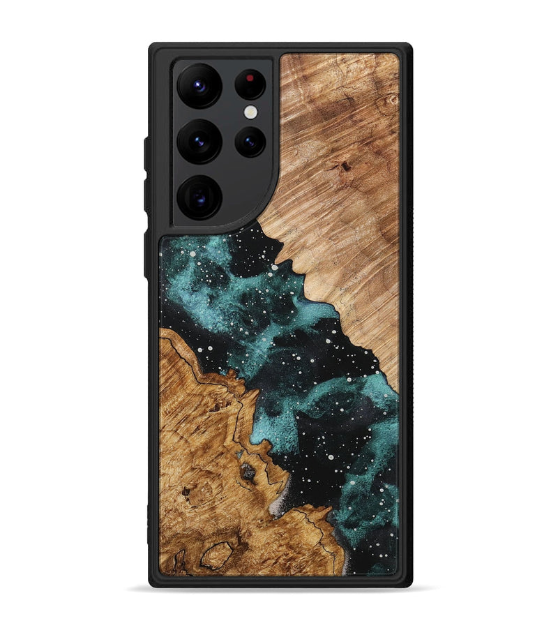 Galaxy S22 Ultra Wood+Resin Phone Case - Fiona (Cosmos, 716984)