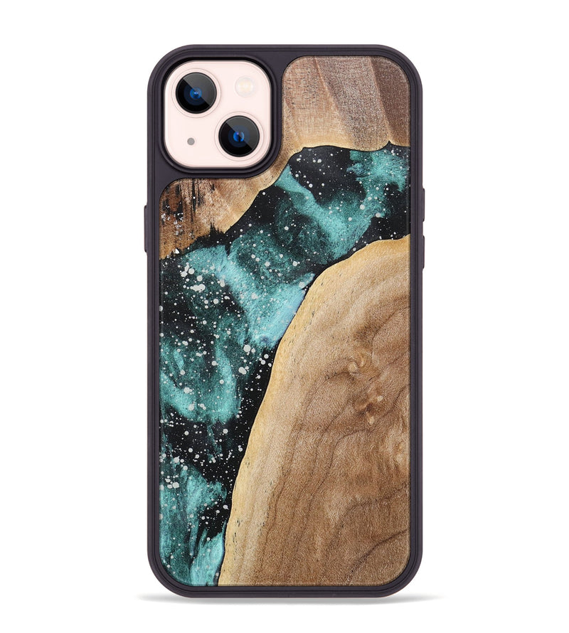 iPhone 14 Plus Wood+Resin Phone Case - Horace (Cosmos, 716993)