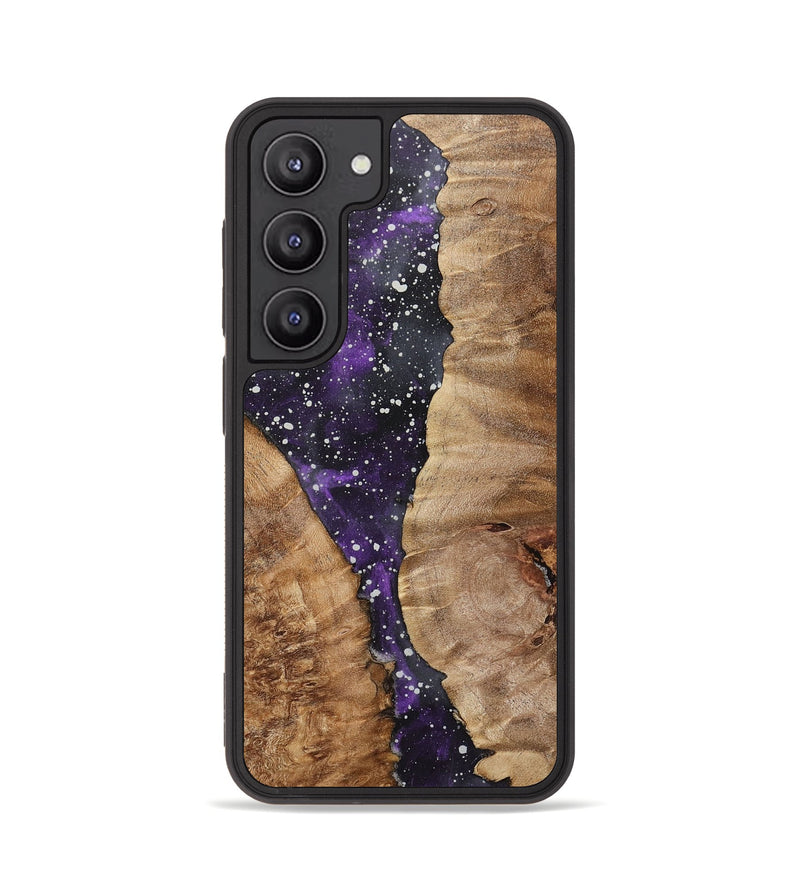 Galaxy S23 Wood+Resin Phone Case - Trista (Cosmos, 717012)