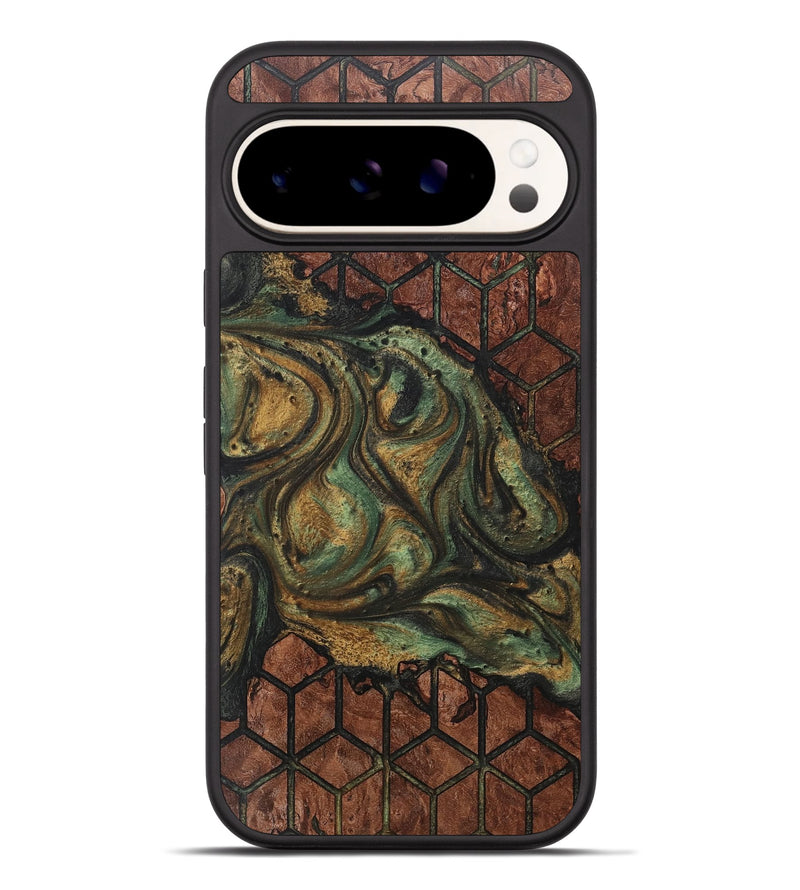 Pixel 9 Pro XL Wood+Resin Phone Case - Henry (Pattern, 717118)