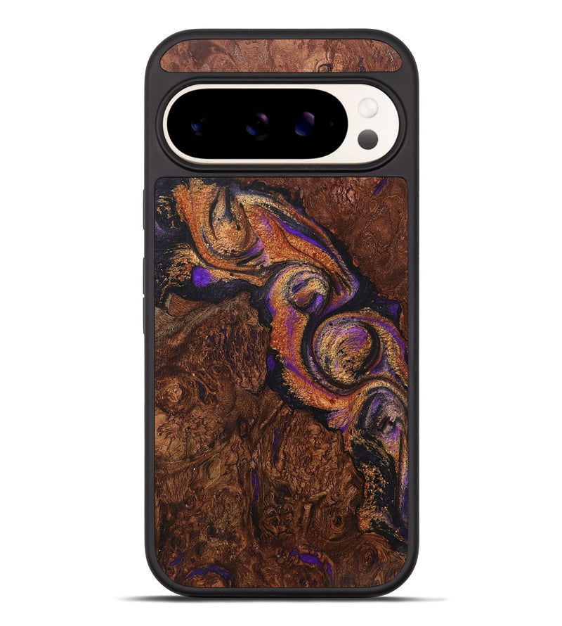 Pixel 9 Pro XL Wood+Resin Phone Case - Virgil (Red, 717188)