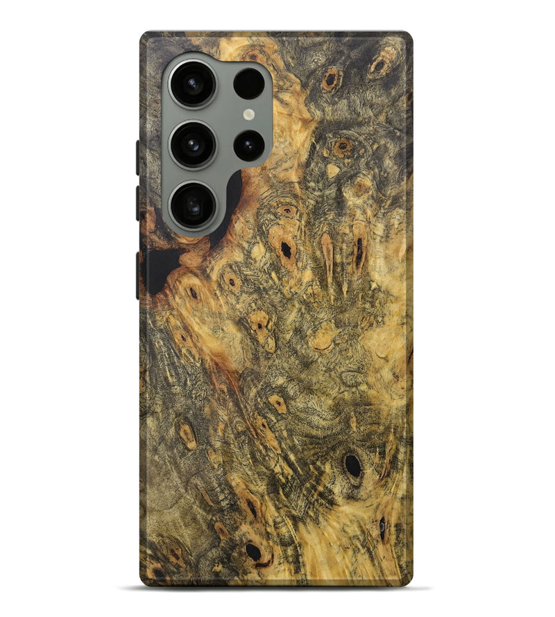 Galaxy S24 Ultra Wood+Resin Live Edge Phone Case - Alexia (Wood Burl, 717246)