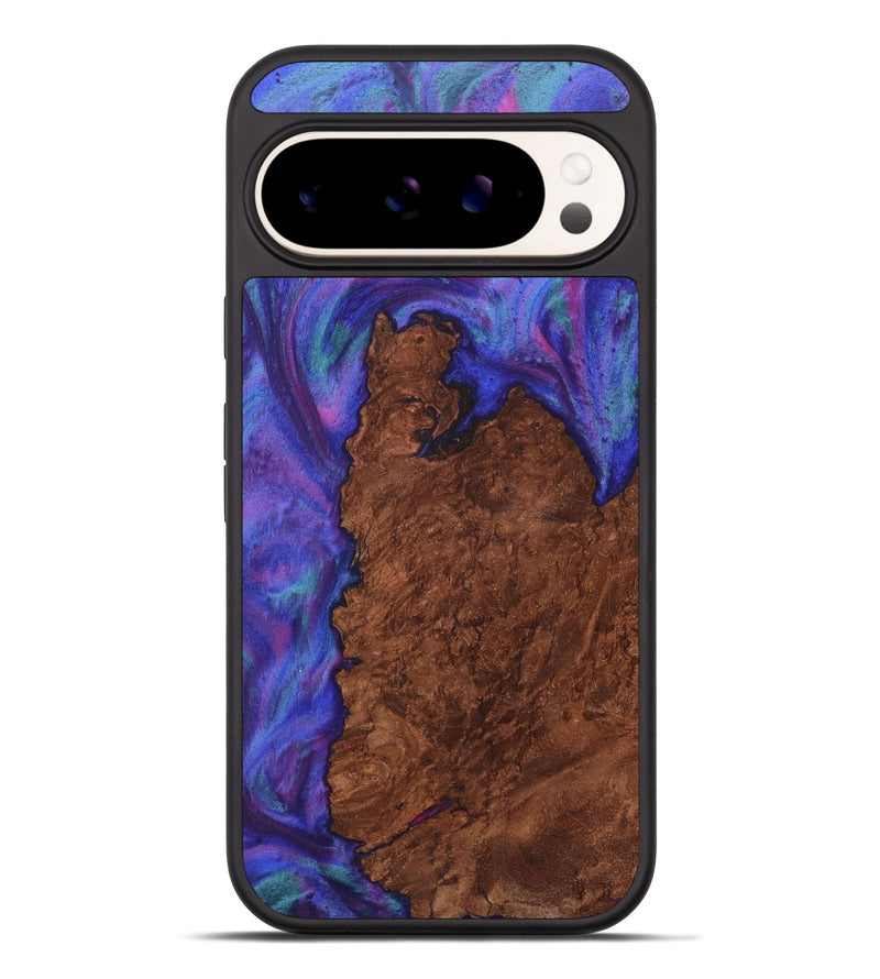 Pixel 9 Pro XL Wood+Resin Phone Case - Jeffery (Purple, 717342)