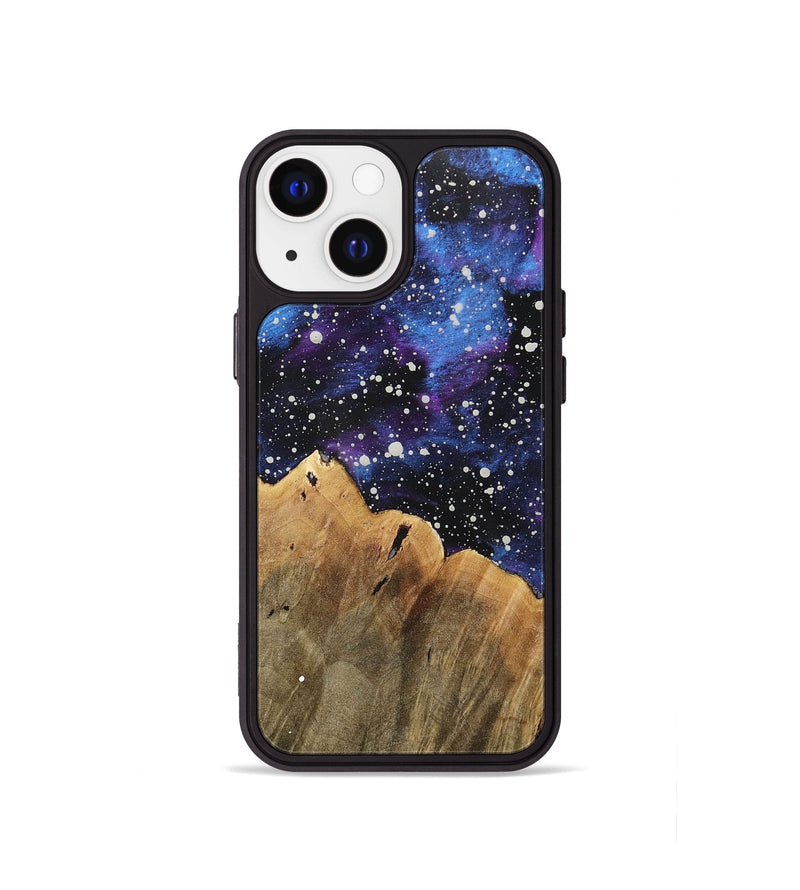 iPhone 13 mini Wood+Resin Phone Case - Ayden (Cosmos, 717424)