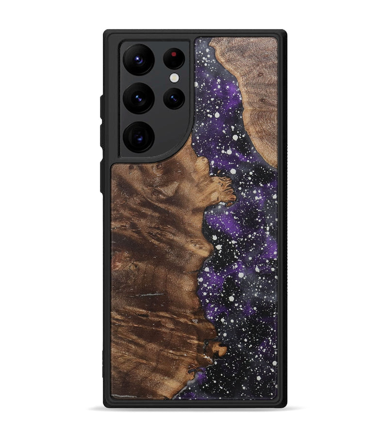 Galaxy S22 Ultra Wood+Resin Phone Case - Hubert (Cosmos, 717431)