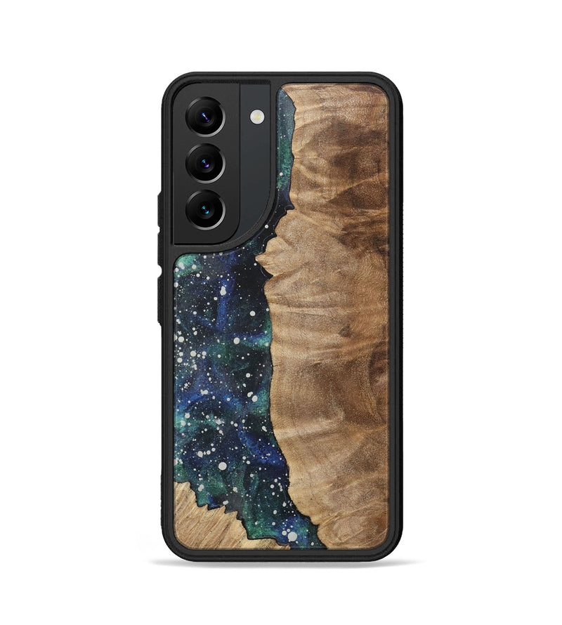 Galaxy S22 Wood+Resin Phone Case - Trent (Cosmos, 717454)