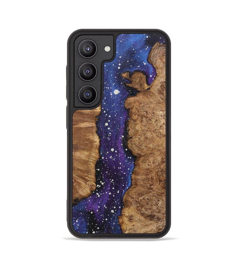 Galaxy S23 Wood+Resin Phone Case - Martha (Cosmos, 717459)