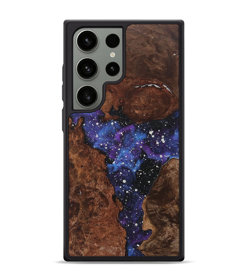 Galaxy S24 Ultra Wood+Resin Phone Case - Kaleb (Cosmos, 717504)