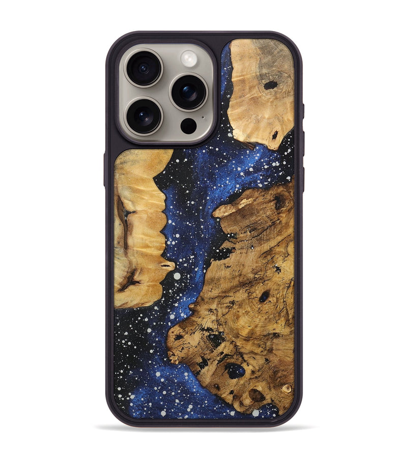 iPhone 15 Pro Max Wood+Resin Phone Case - Blakely (Cosmos, 717521)
