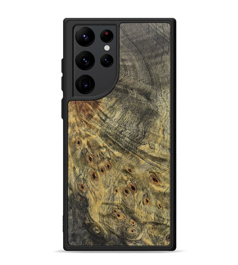 Galaxy S22 Ultra Wood+Resin Phone Case - Katherine (Wood Burl, 717616)