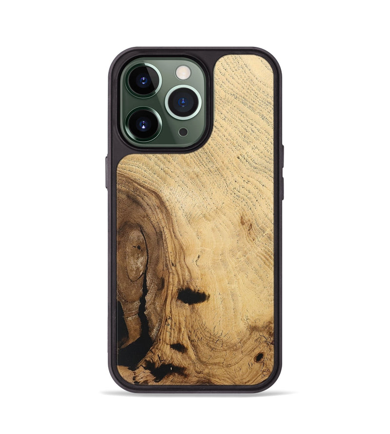 iPhone 13 Pro Wood+Resin Phone Case - Arnold (Wood Burl, 717618)