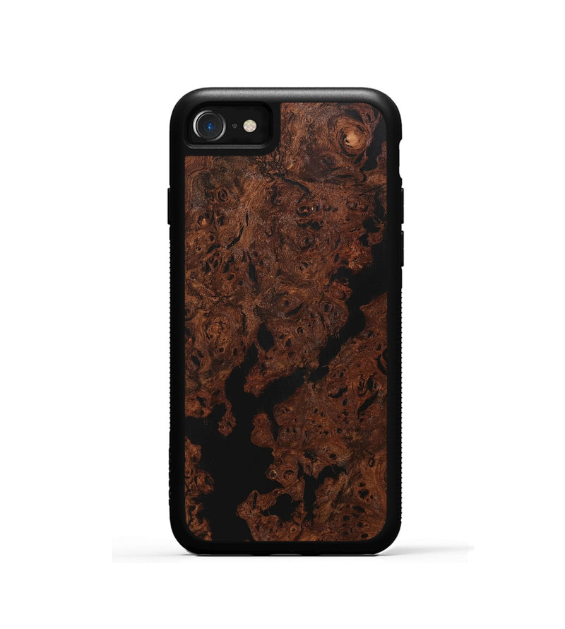 iPhone SE Wood+Resin Phone Case - Lowell (Wood Burl, 717623)