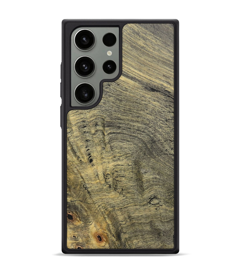 Galaxy S24 Ultra Wood+Resin Phone Case - Rex (Wood Burl, 717624)