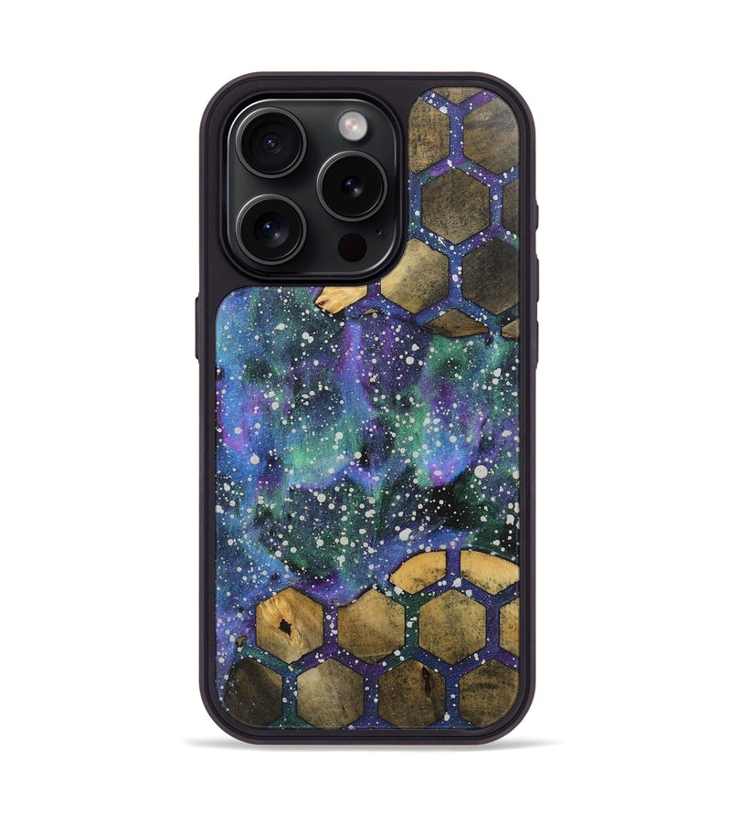 iPhone 15 Pro Wood+Resin Phone Case - Braydon (Cosmos, 717738)