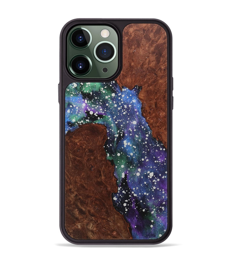 iPhone 13 Pro Max Wood+Resin Phone Case - Marshall (Cosmos, 717756)