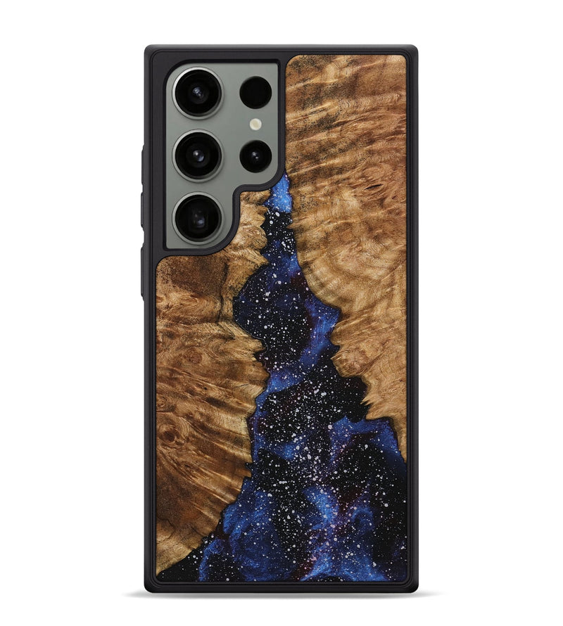 Galaxy S24 Ultra Wood+Resin Phone Case - Flora (Cosmos, 718298)
