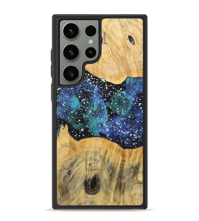 Galaxy S23 Ultra Wood+Resin Phone Case - Goldie (Cosmos, 718301)