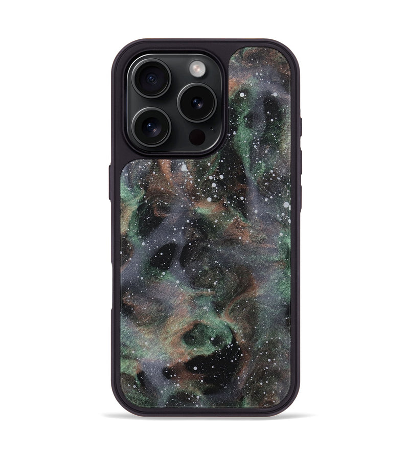 iPhone 16 Pro Wood+Resin Phone Case - Rihanna (Cosmos, 718314)