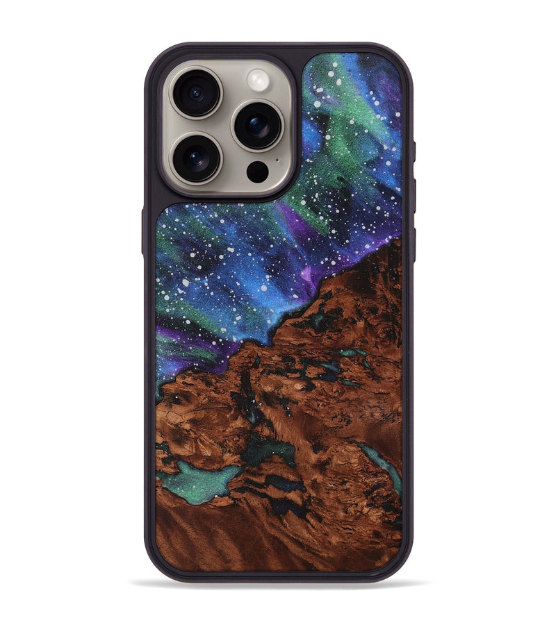 iPhone 15 Pro Max Wood+Resin Phone Case - Kadence (Cosmos, 718324)