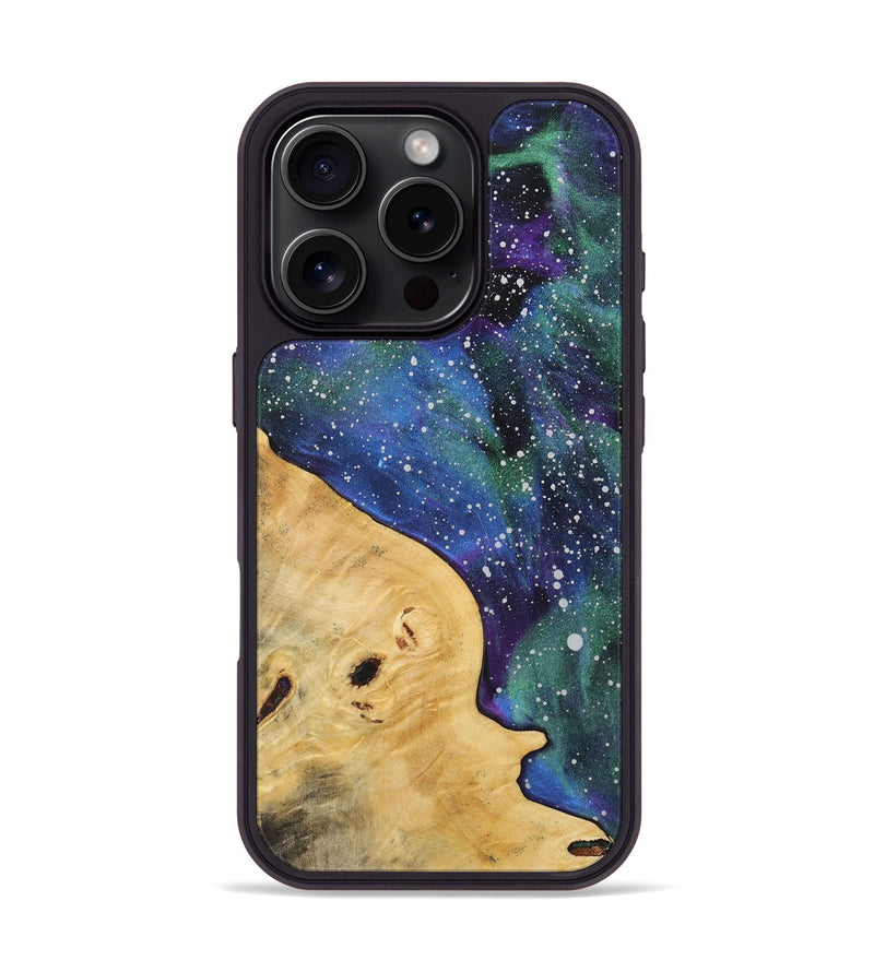 iPhone 16 Pro Wood+Resin Phone Case - Jackson (Cosmos, 718328)