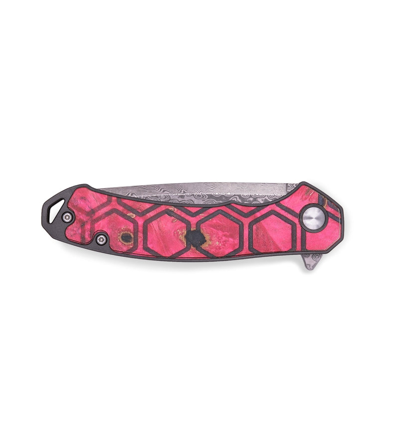 EDC Wood+Resin Pocket Knife - Rick (Pattern, 718583)