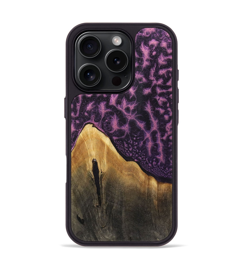 iPhone 16 Pro Wood+Resin Phone Case - Audra (Static, 718976)
