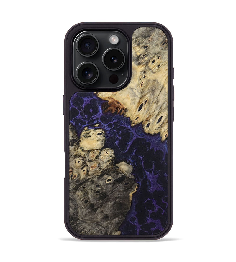iPhone 16 Pro Wood+Resin Phone Case - Cara (Static, 718985)