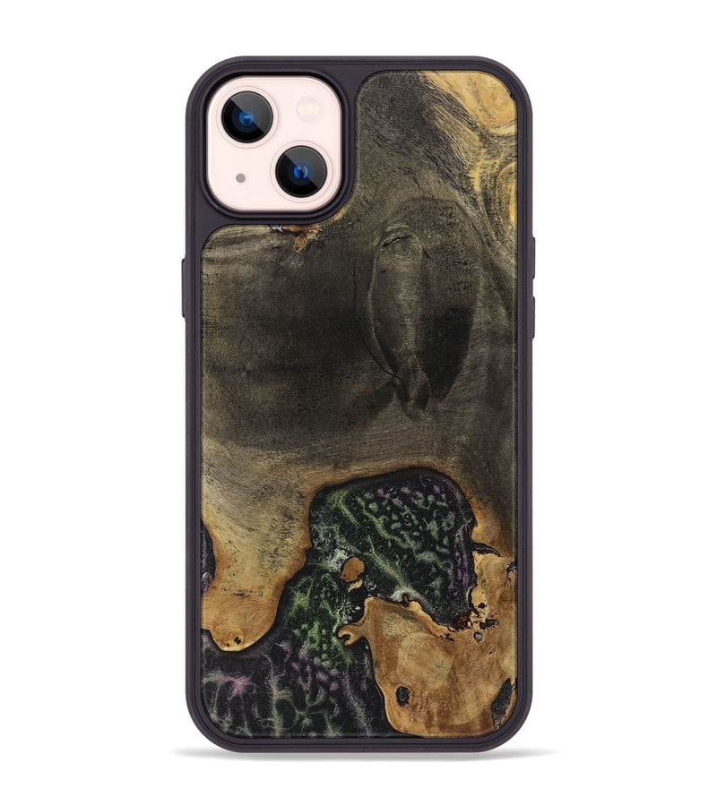 iPhone 14 Plus Wood+Resin Phone Case - Diane (Static, 718992)
