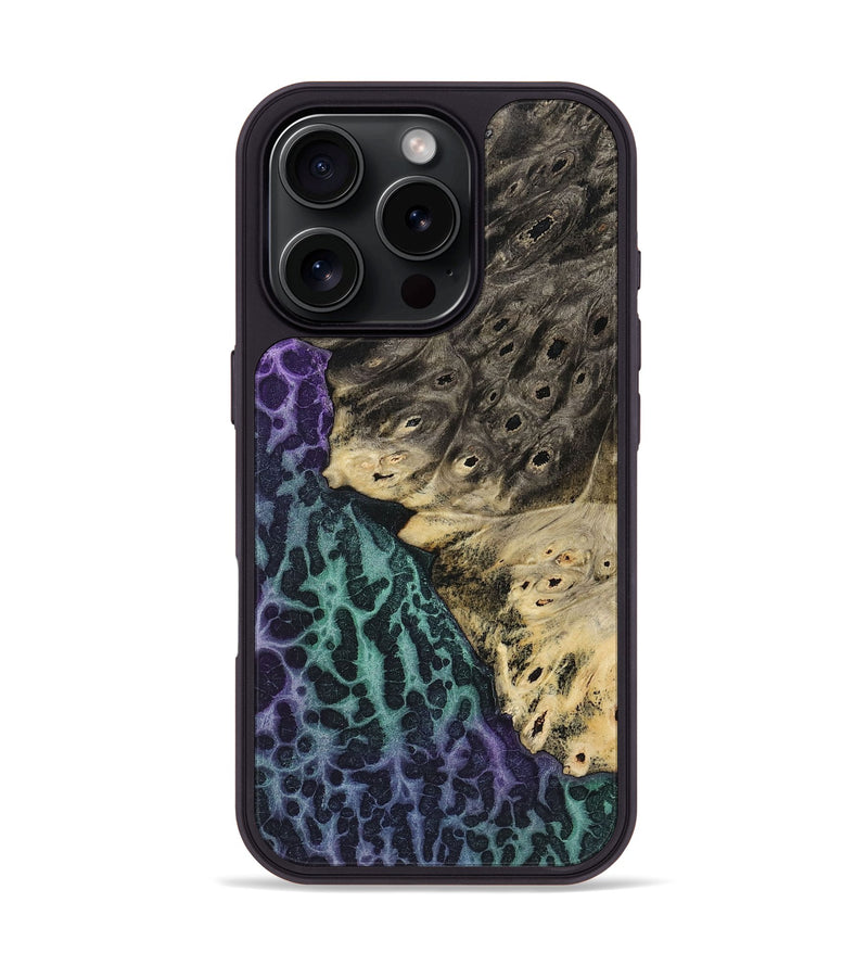 iPhone 16 Pro Wood+Resin Phone Case - Marisol (Static, 718994)