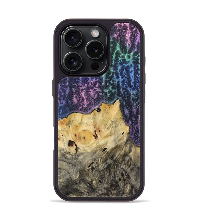 iPhone 16 Pro Wood+Resin Phone Case - Brett (Static, 719001)