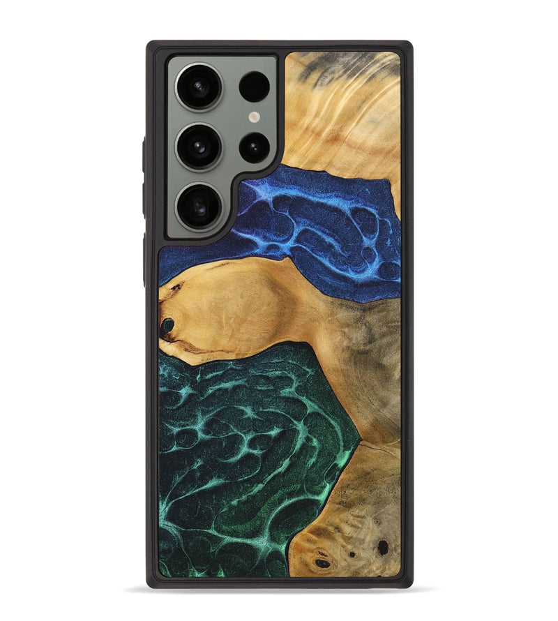 Galaxy S23 Ultra Wood+Resin Phone Case - Lara (Static, 719012)
