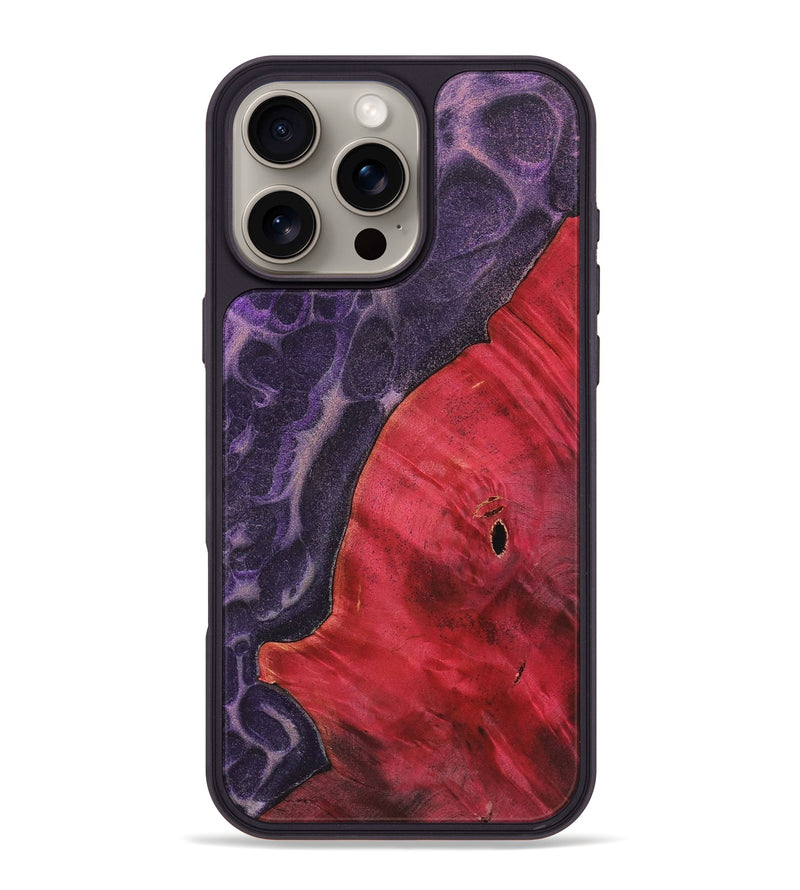 iPhone 16 Pro Max Wood+Resin Phone Case - Essie (Static, 719016)