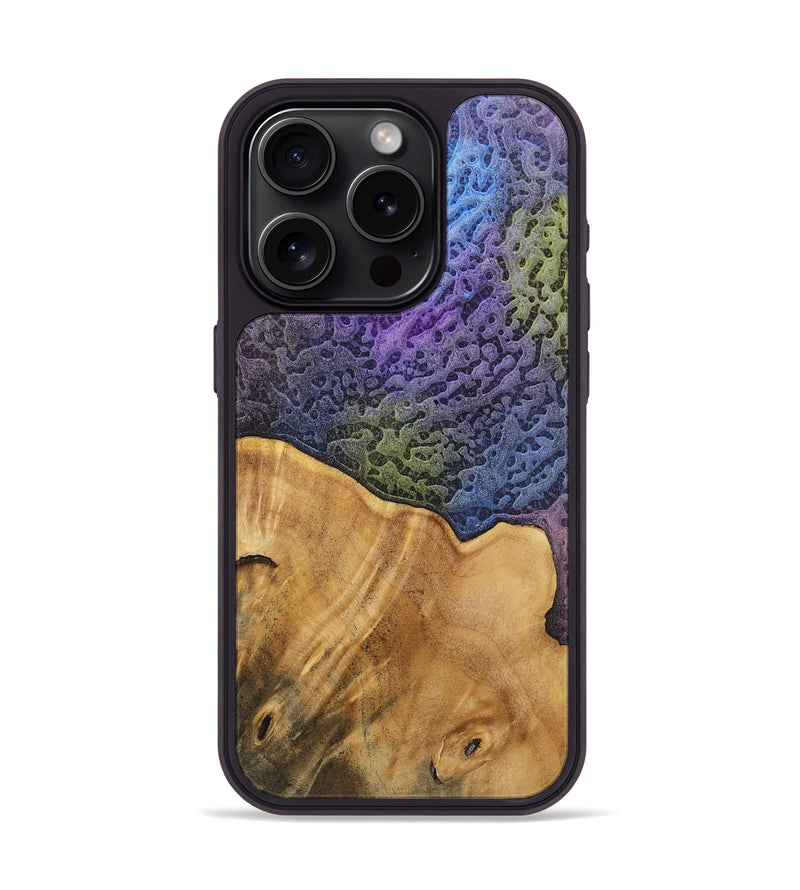 iPhone 15 Pro Wood+Resin Phone Case - Wilbur (Static, 719027)