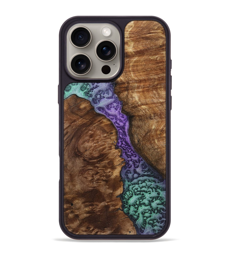 iPhone 16 Pro Max Wood+Resin Phone Case - Lawson (Static, 719029)