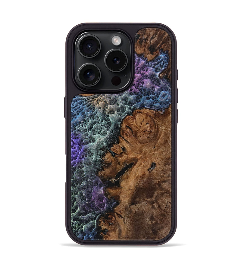 iPhone 16 Pro Wood+Resin Phone Case - Randall (Static, 719030)