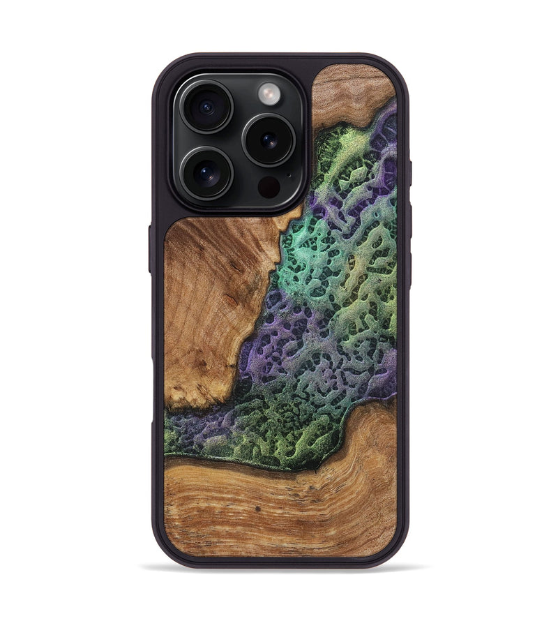 iPhone 16 Pro Wood+Resin Phone Case - Fabian (Static, 719033)
