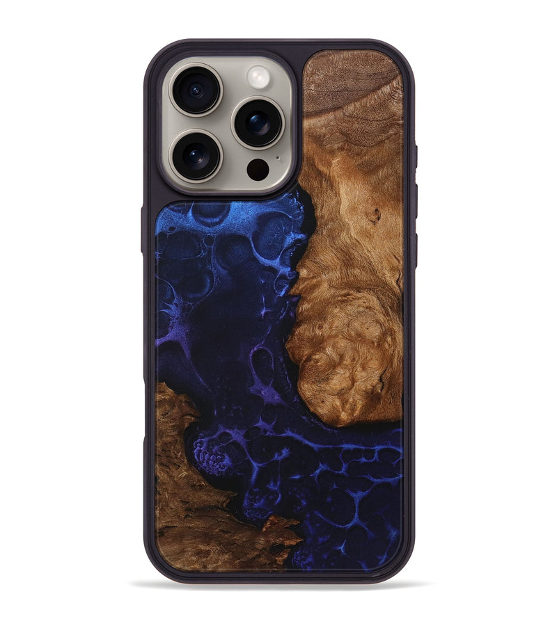 iPhone 16 Pro Max Wood+Resin Phone Case - Raelyn (Static, 719037)