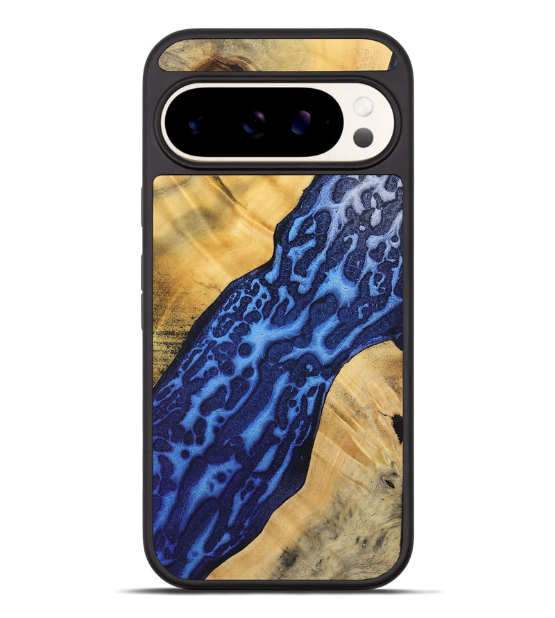 Pixel 9 Pro XL Wood+Resin Phone Case - Paisley (Static, 719054)